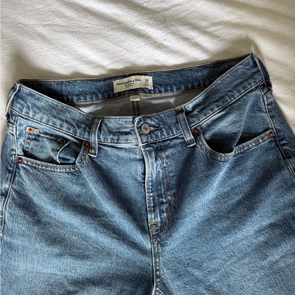 Abercrombie & Fitch Blue Boot Cut Jeans - Picture 2 of 5